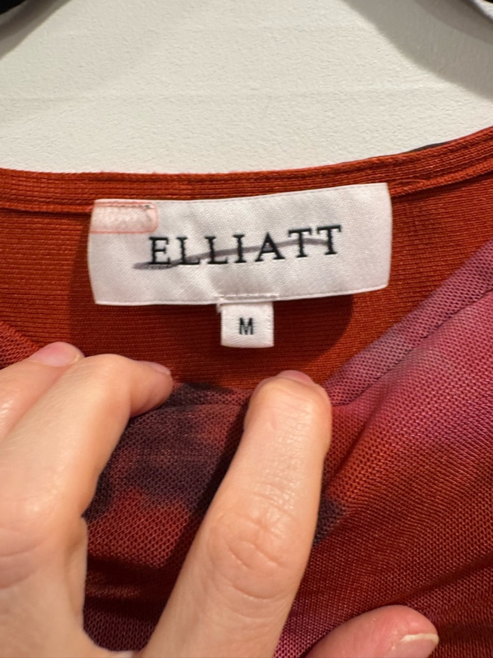 Elliatt Elise red floral ruched mesh maxi dress - Picture 6 of 12